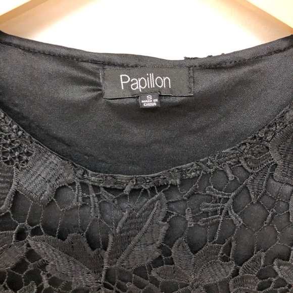| Papillon | black lace dress. Size S. - Picture 4 of 6